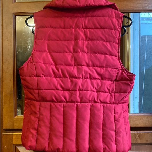 Kenneth Cole Reaction Women's Down Filled Red Puffer Vest Packable - Picture 5 of 13